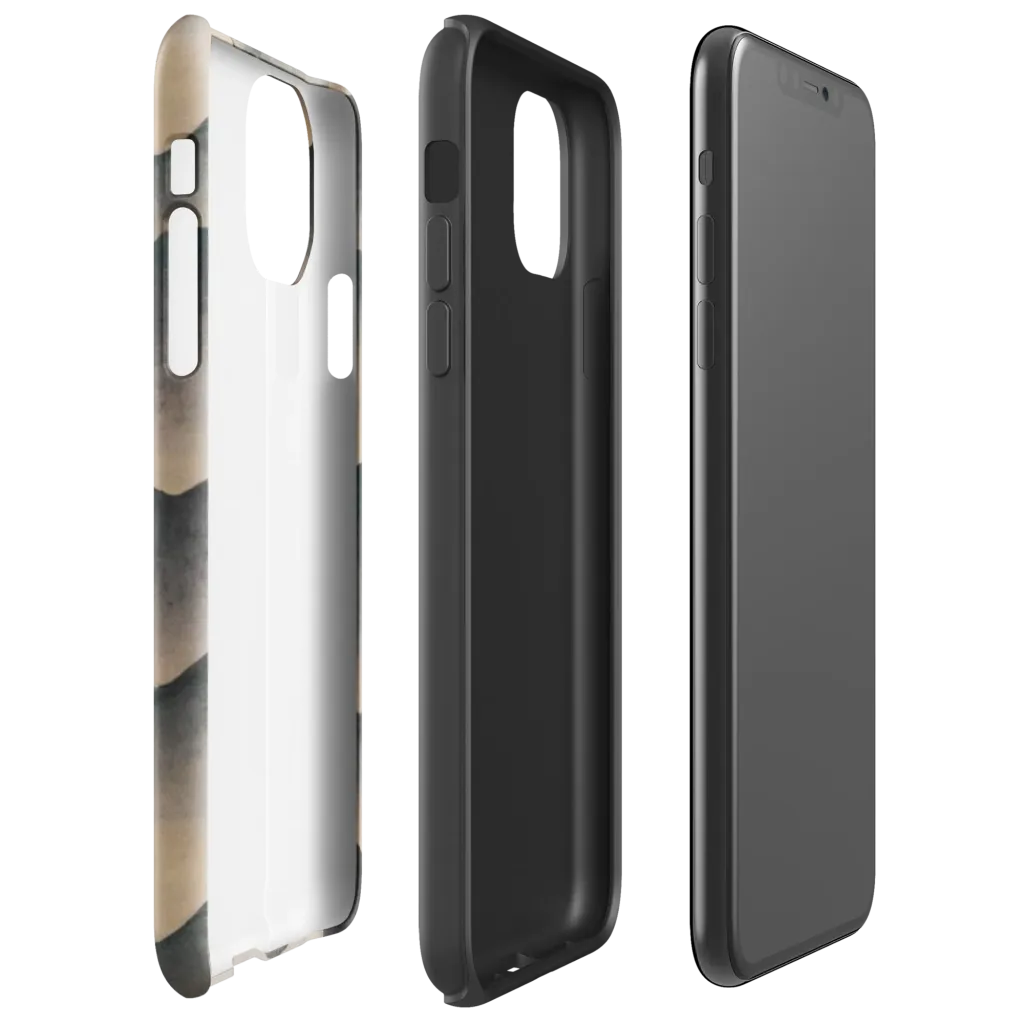 Quiet Mountains on Tough Case for iPhone® — Right
