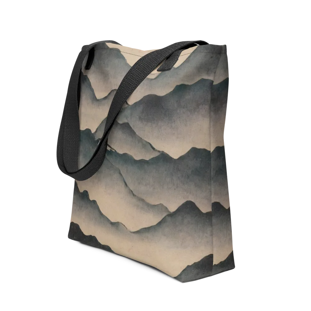 Quiet Mountains on Tote Bag — Front