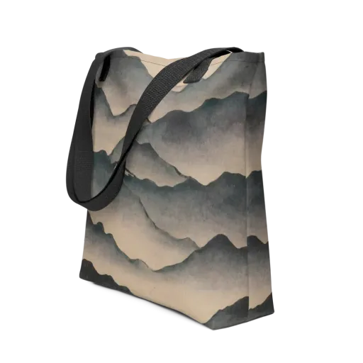 Quiet Mountains on a Tote Bag