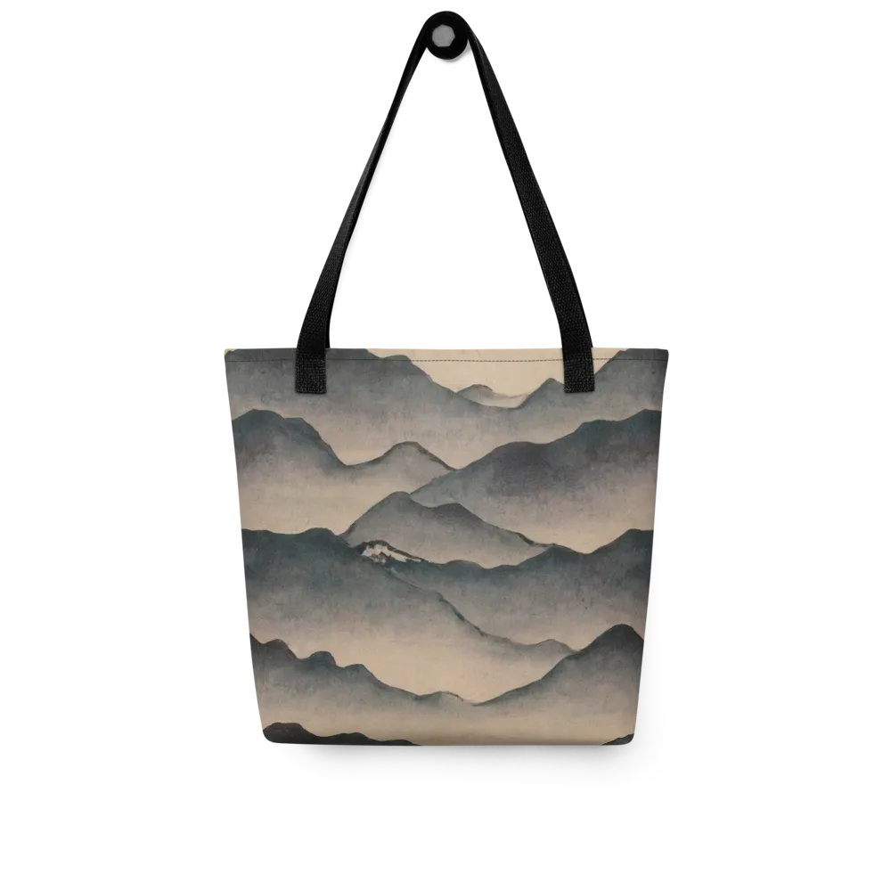 Quiet Mountains on Tote Bag — Front