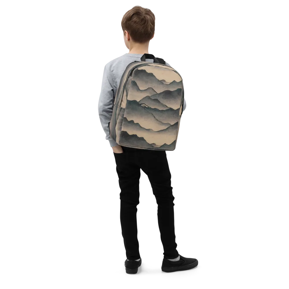 Quiet Mountains on Minimalist Backpack — Right Front