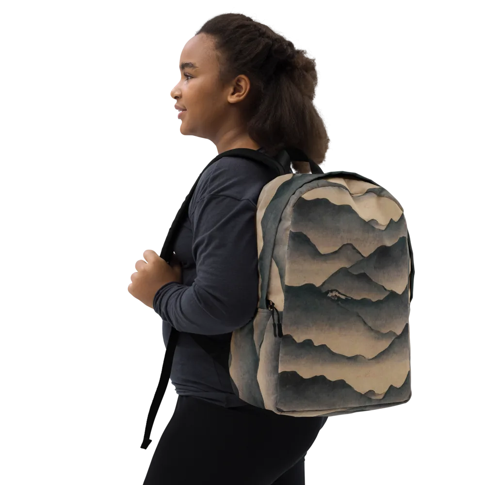 Quiet Mountains on Minimalist Backpack — Right Front