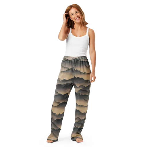 Quiet Mountains on a Women's Pajama Pants