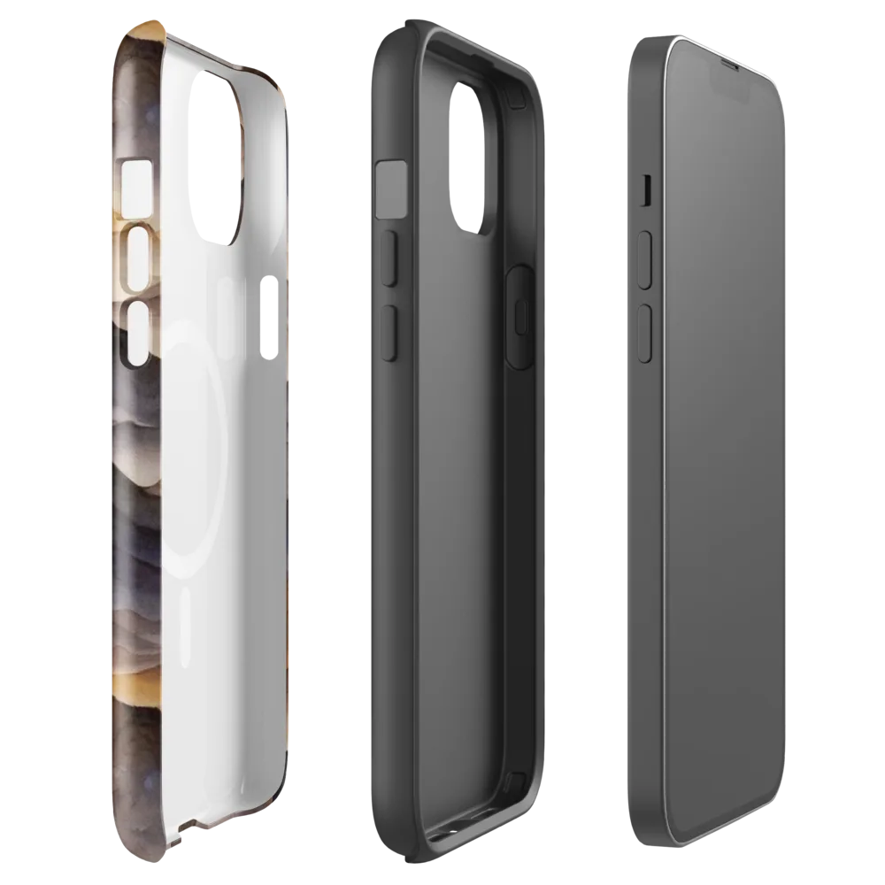 Indigo Mountain Range on MagSafe Tough Case for iPhone® — Front
