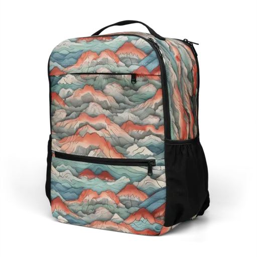 Coral Alpine on a Utility Backpack