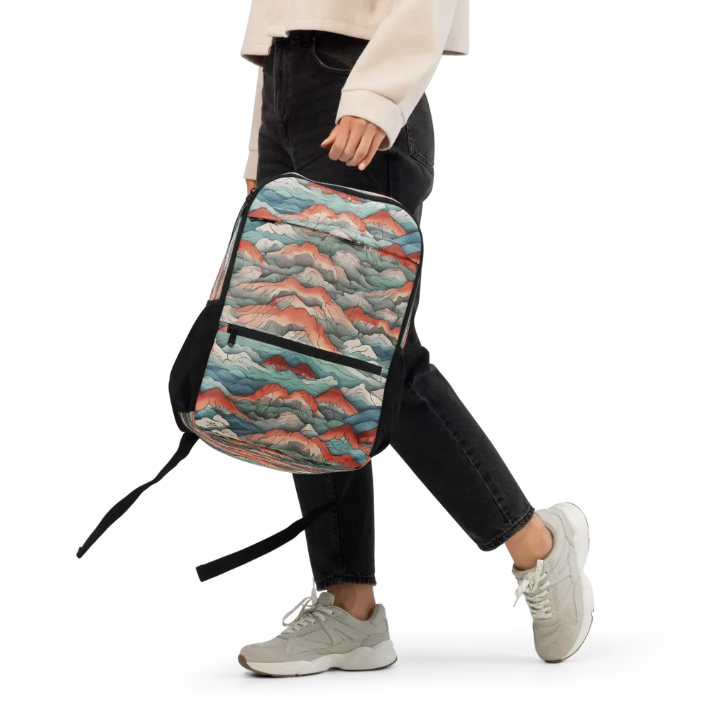 Coral Alpine on Utility Backpack — Front