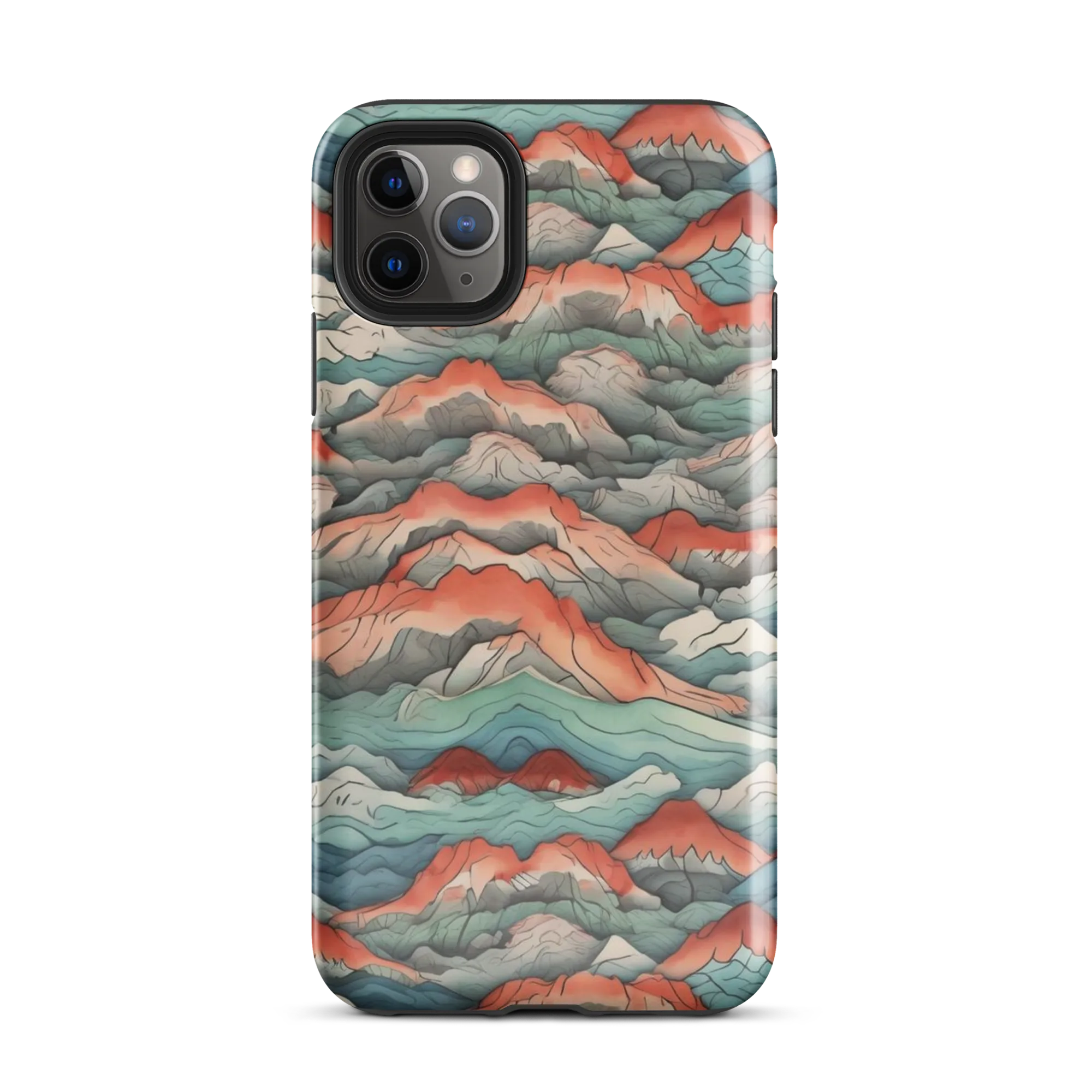 Coral Alpine on Tough Case for iPhone® — Front