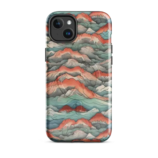 Coral Alpine on a MagSafe Tough Case for iPhone®