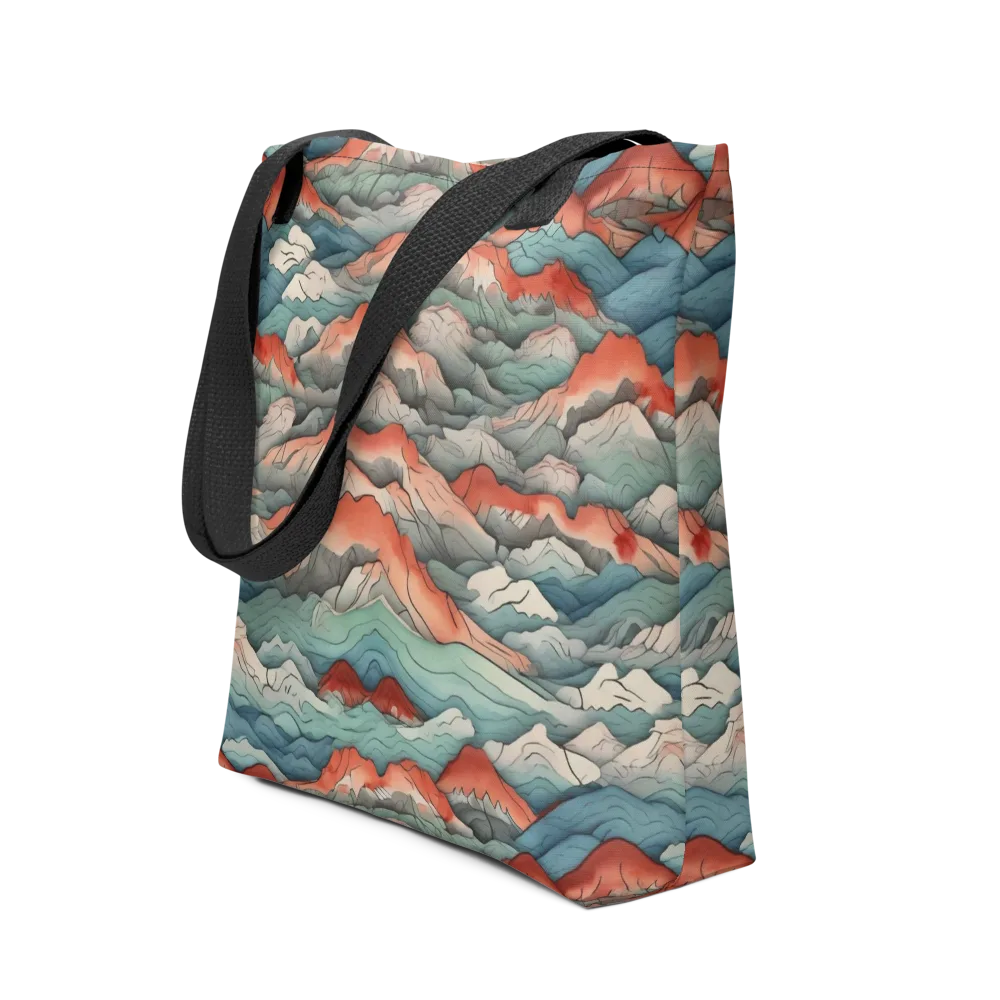 Coral Alpine on Tote Bag — Front