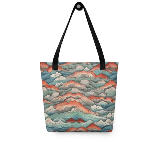 Coral Alpine on a Tote Bag