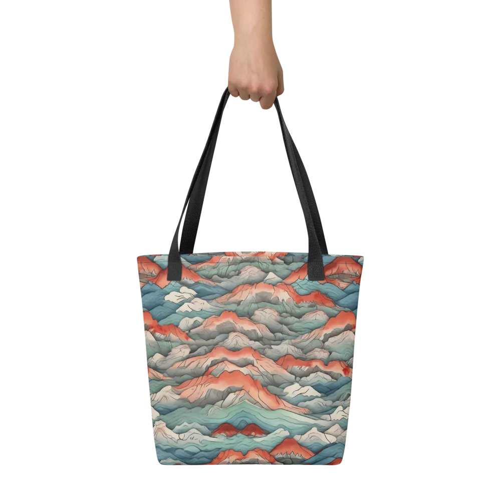 Coral Alpine on Tote Bag — Front