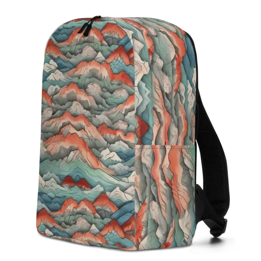 Coral Alpine on a Minimalist Backpack