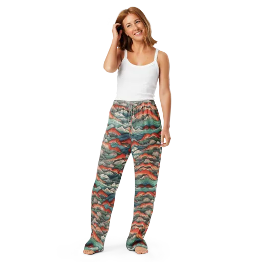 Coral Alpine on a Women's Pajama Pants