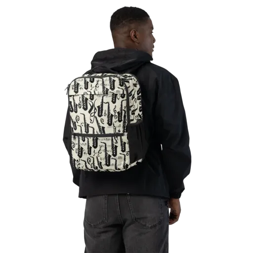 Saxophone Nocturne on a Utility Backpack