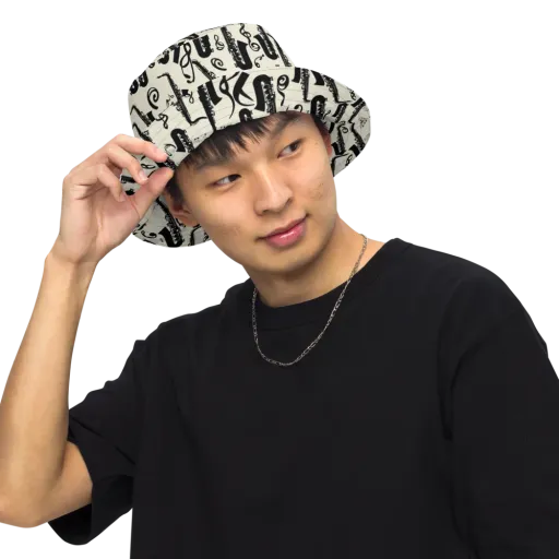 Saxophone Nocturne on a Reversible Bucket Hat