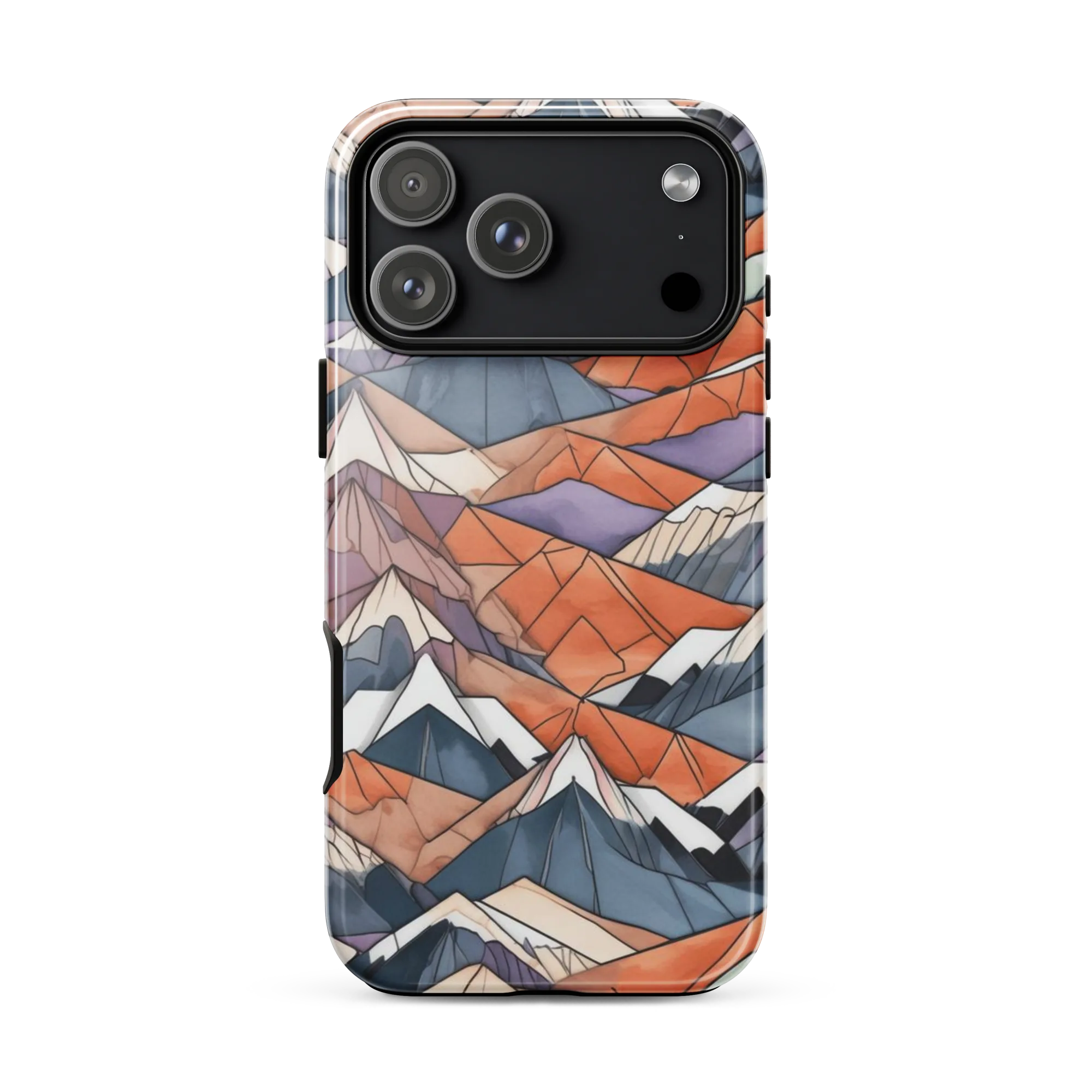 Alpine Facets on Tough Case for iPhone® — Front