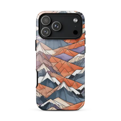 Alpine Facets on a Tough Case for iPhone®