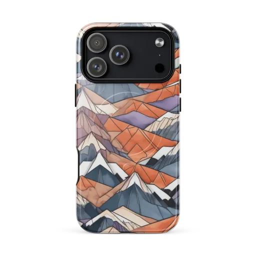 Alpine Facets on a MagSafe Tough Case for iPhone®