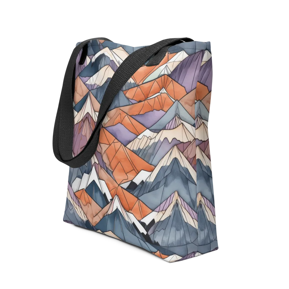 Alpine Facets on Tote Bag — Front