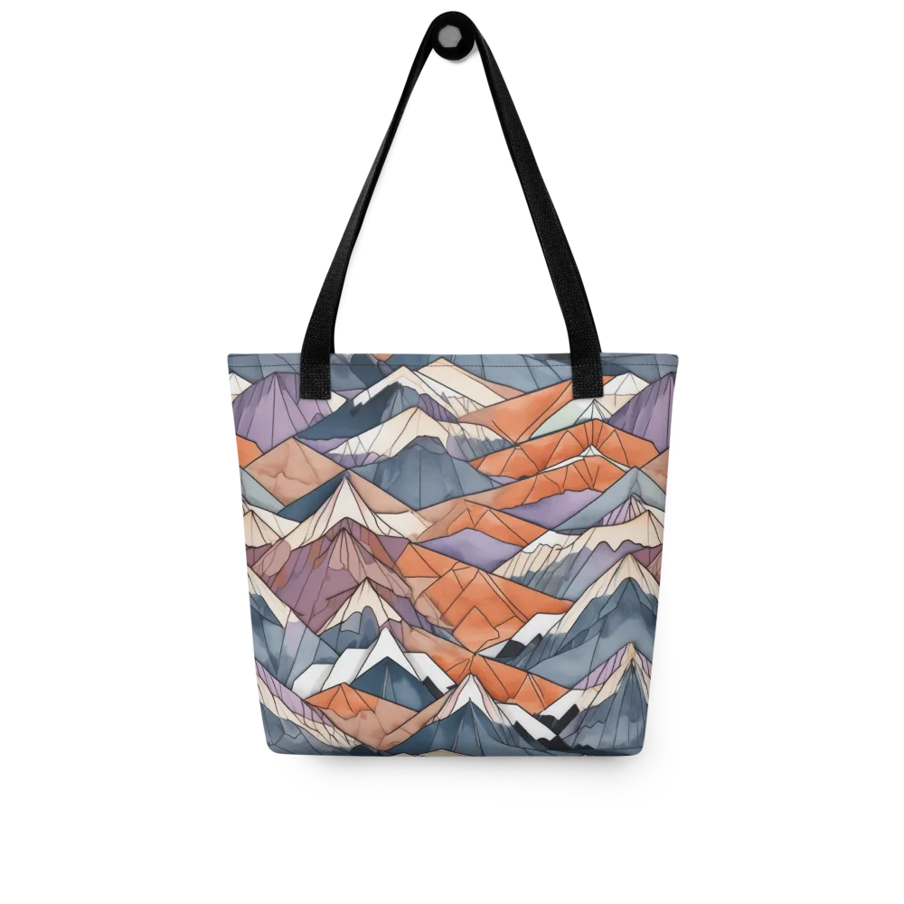 Alpine Facets on Tote Bag — Front
