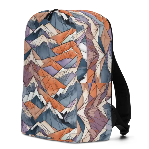 Alpine Facets on a Minimalist Backpack