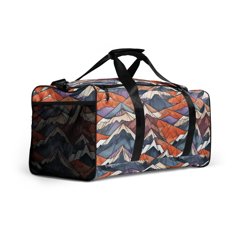 Alpine Facets on Duffle Bag — Right Front