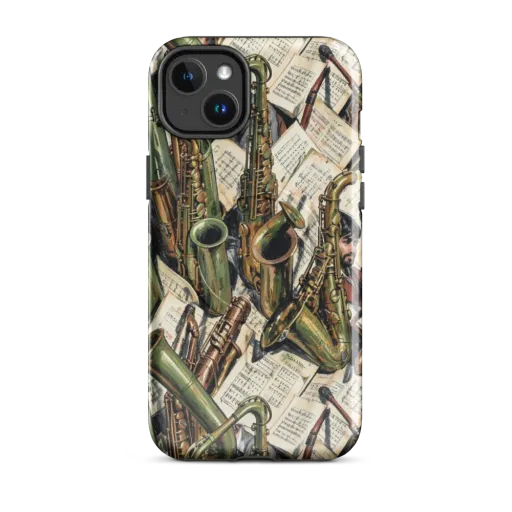 Brass Refrain on a MagSafe Tough Case for iPhone®