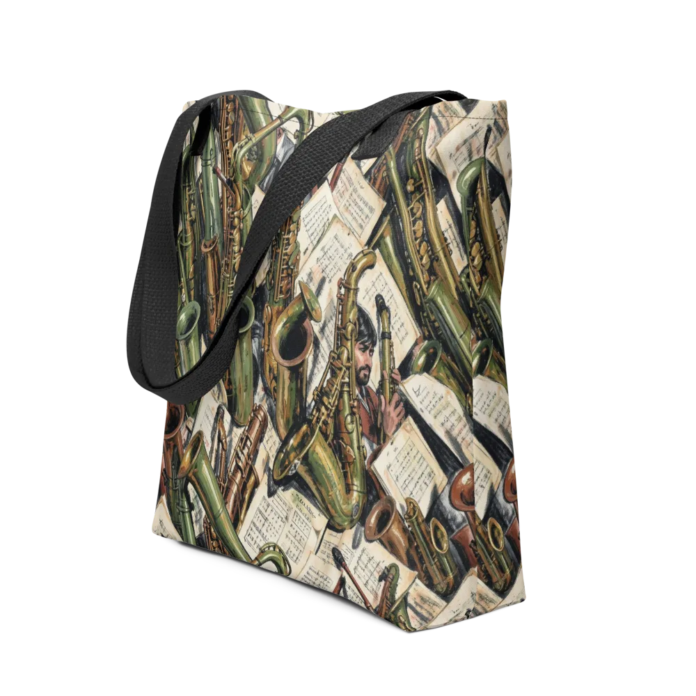 Brass Refrain on Tote Bag — Front