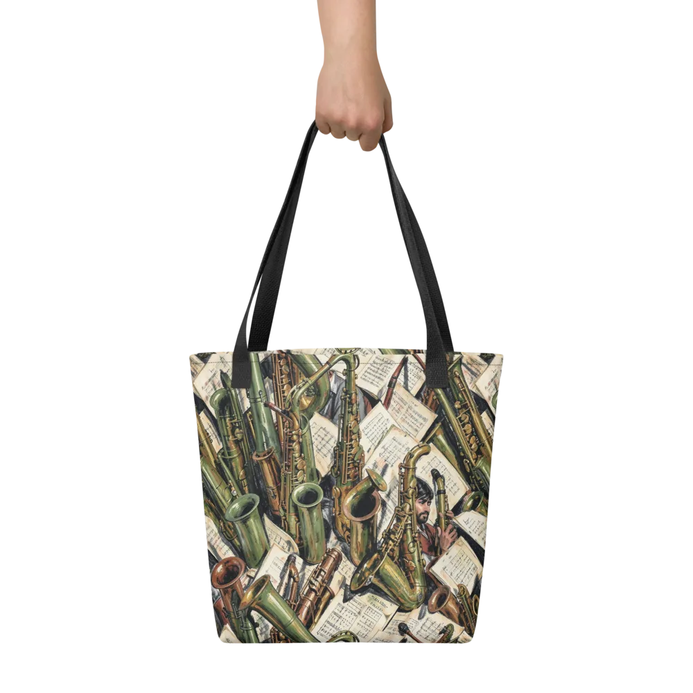 Brass Refrain on Tote Bag — Front