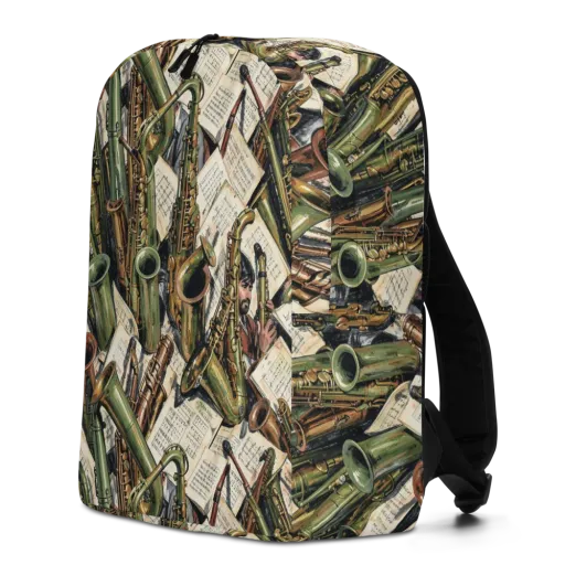 Brass Refrain on a Minimalist Backpack