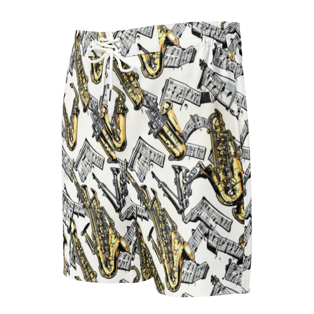 Brass And Cadence on Men's Board Shorts — Front
