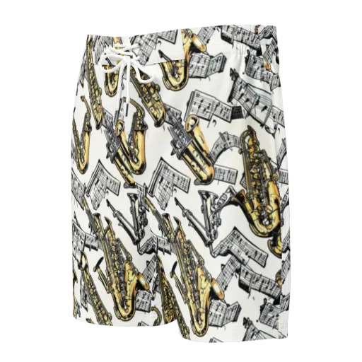 Brass And Cadence on a Men's Board Shorts
