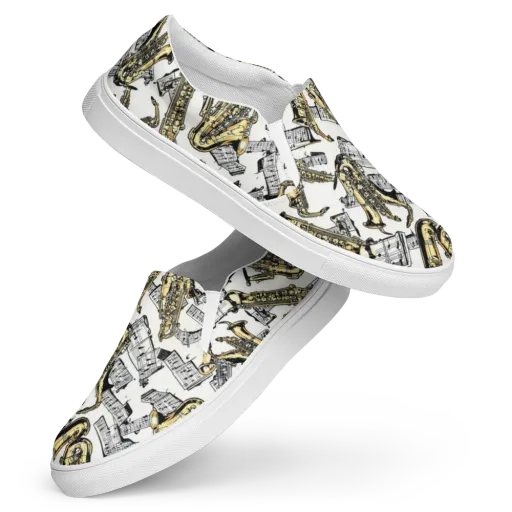 Brass And Cadence on a Women's Slip-On Canvas Shoes