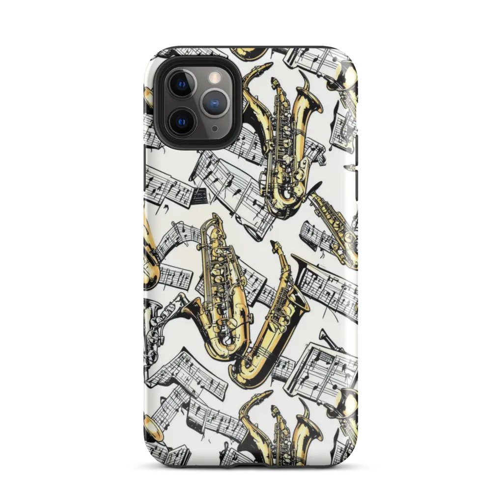Brass And Cadence on Tough Case for iPhone® — Front