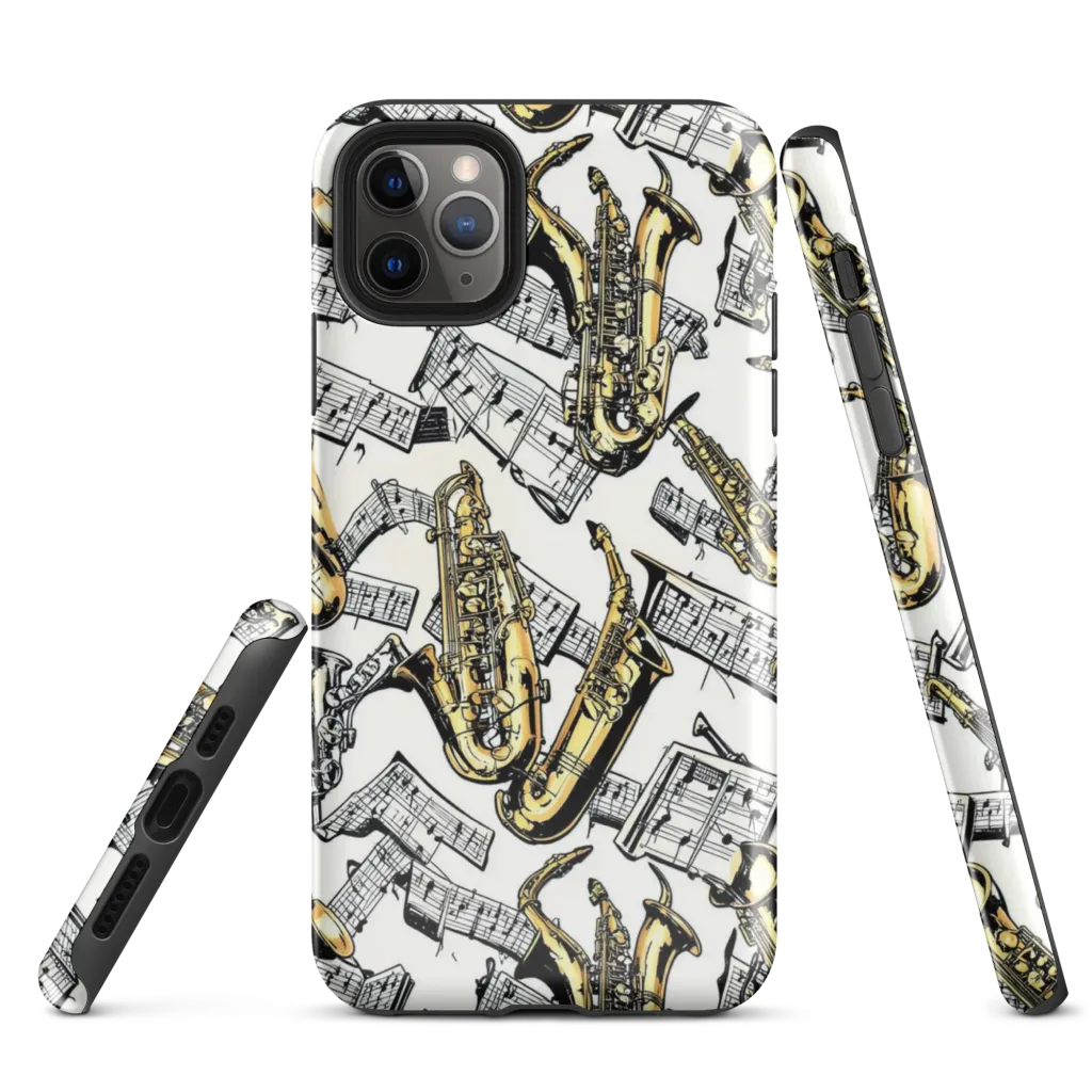 Brass And Cadence on Tough Case for iPhone® — Front