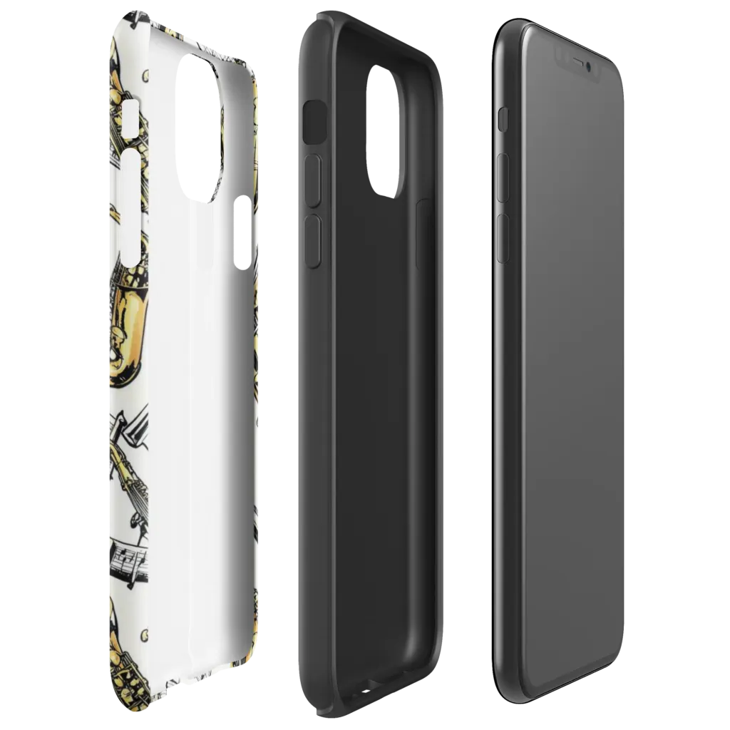 Brass And Cadence on Tough Case for iPhone® — Right