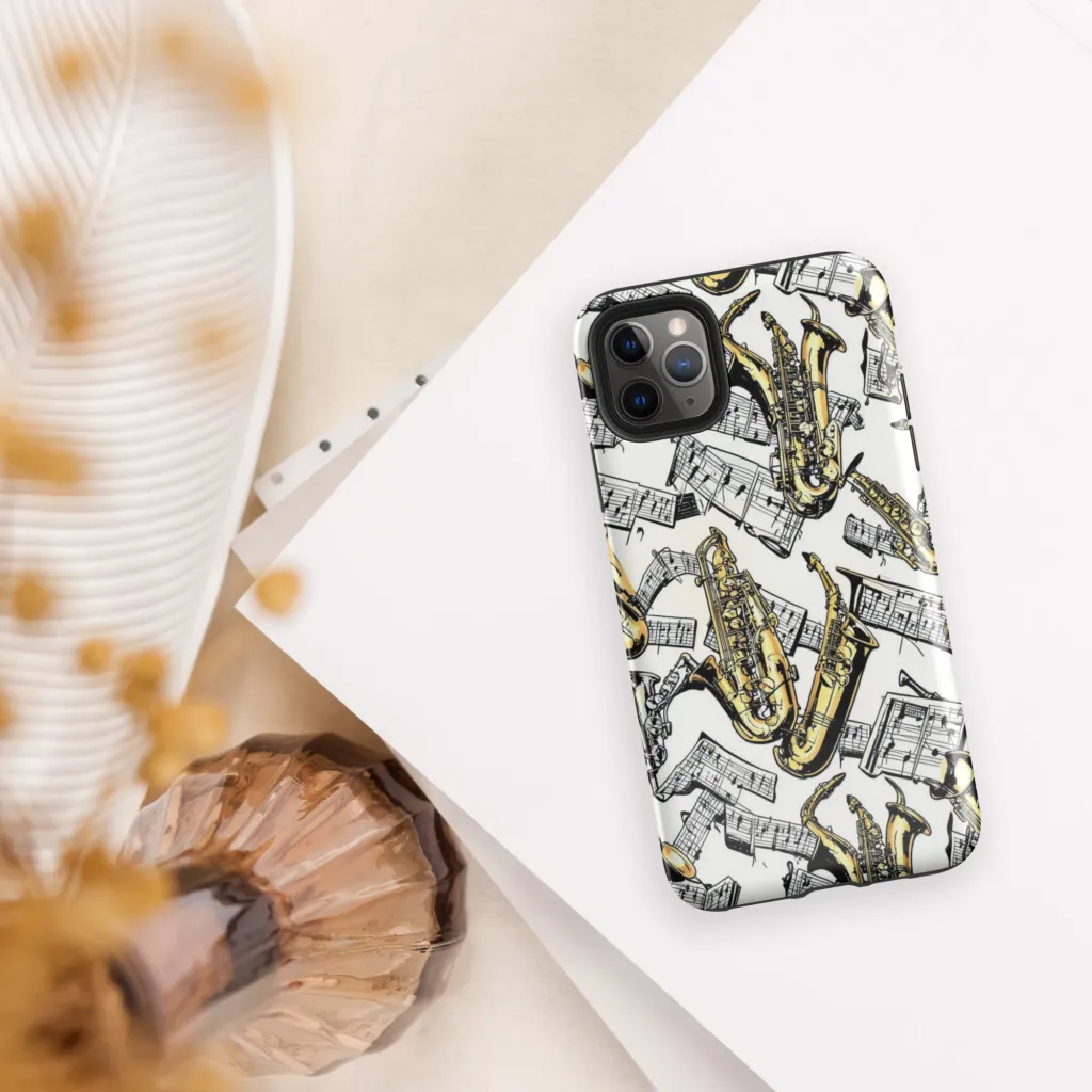 Brass And Cadence on Tough Case for iPhone® — Front