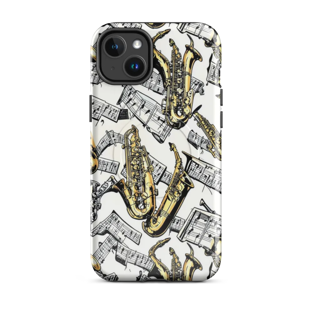 Brass And Cadence on MagSafe Tough Case for iPhone® — Front
