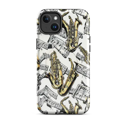 Brass And Cadence on a MagSafe Tough Case for iPhone®