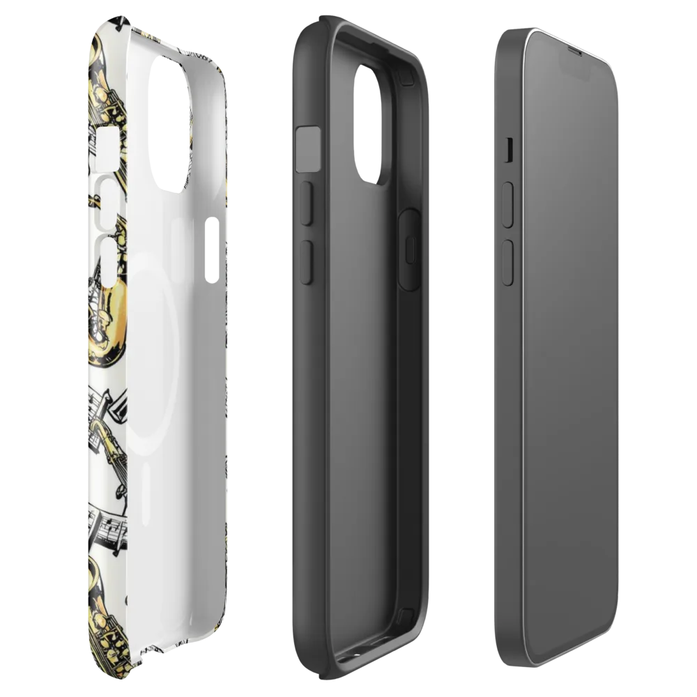 Brass And Cadence on MagSafe Tough Case for iPhone® — Front
