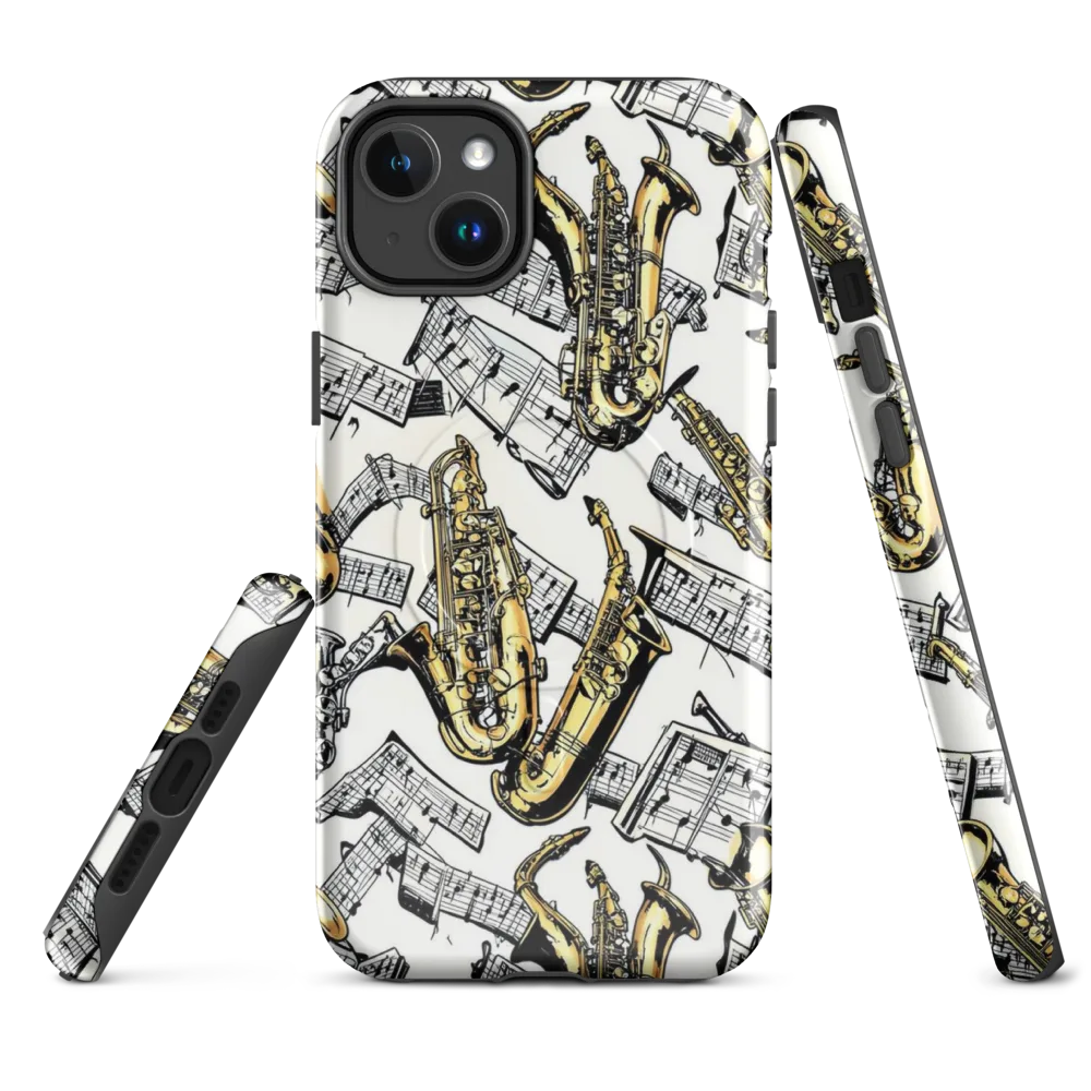Brass And Cadence on MagSafe Tough Case for iPhone® — Front