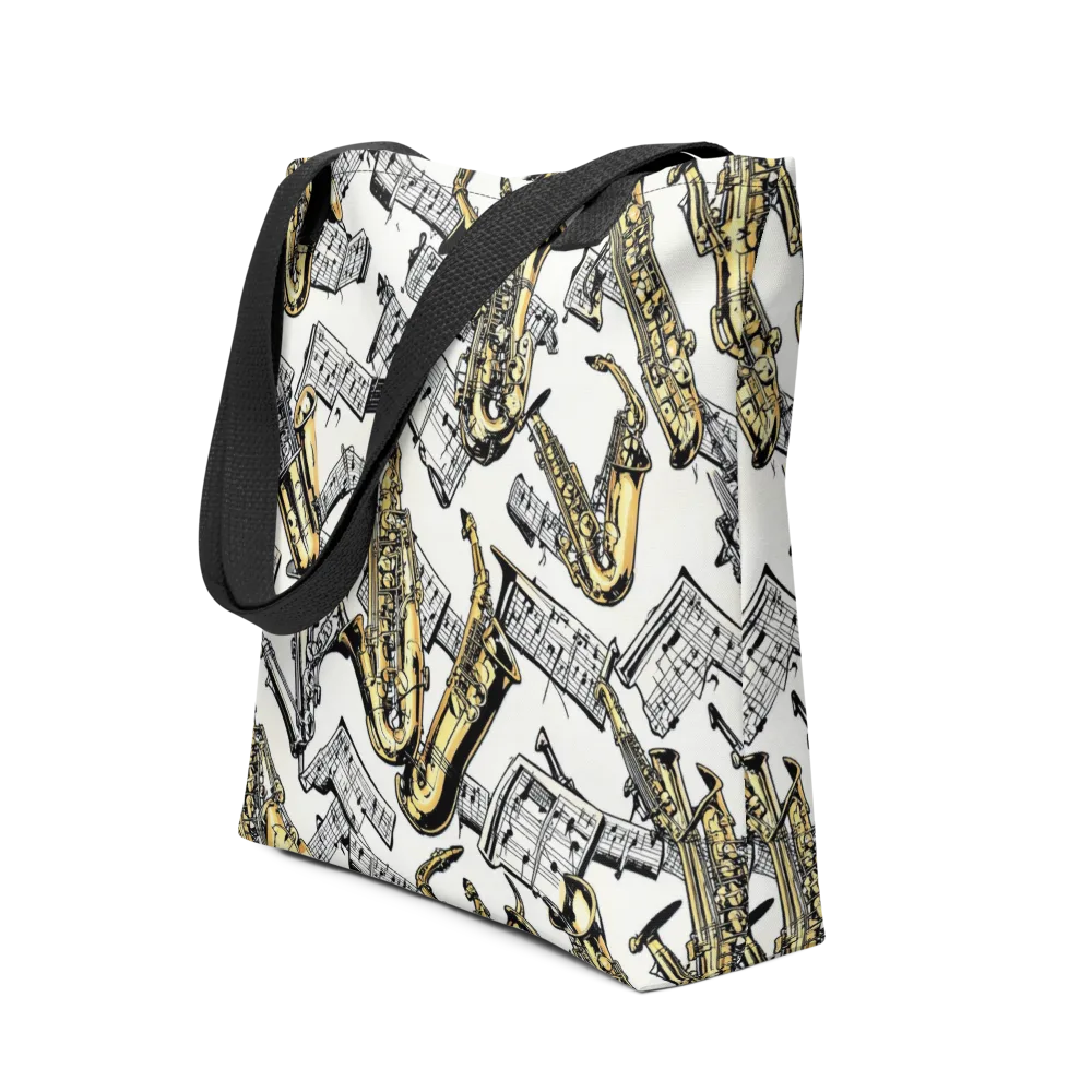 Brass And Cadence on Tote Bag — Front