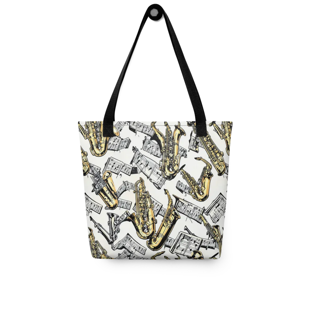 Brass And Cadence on Tote Bag — Front