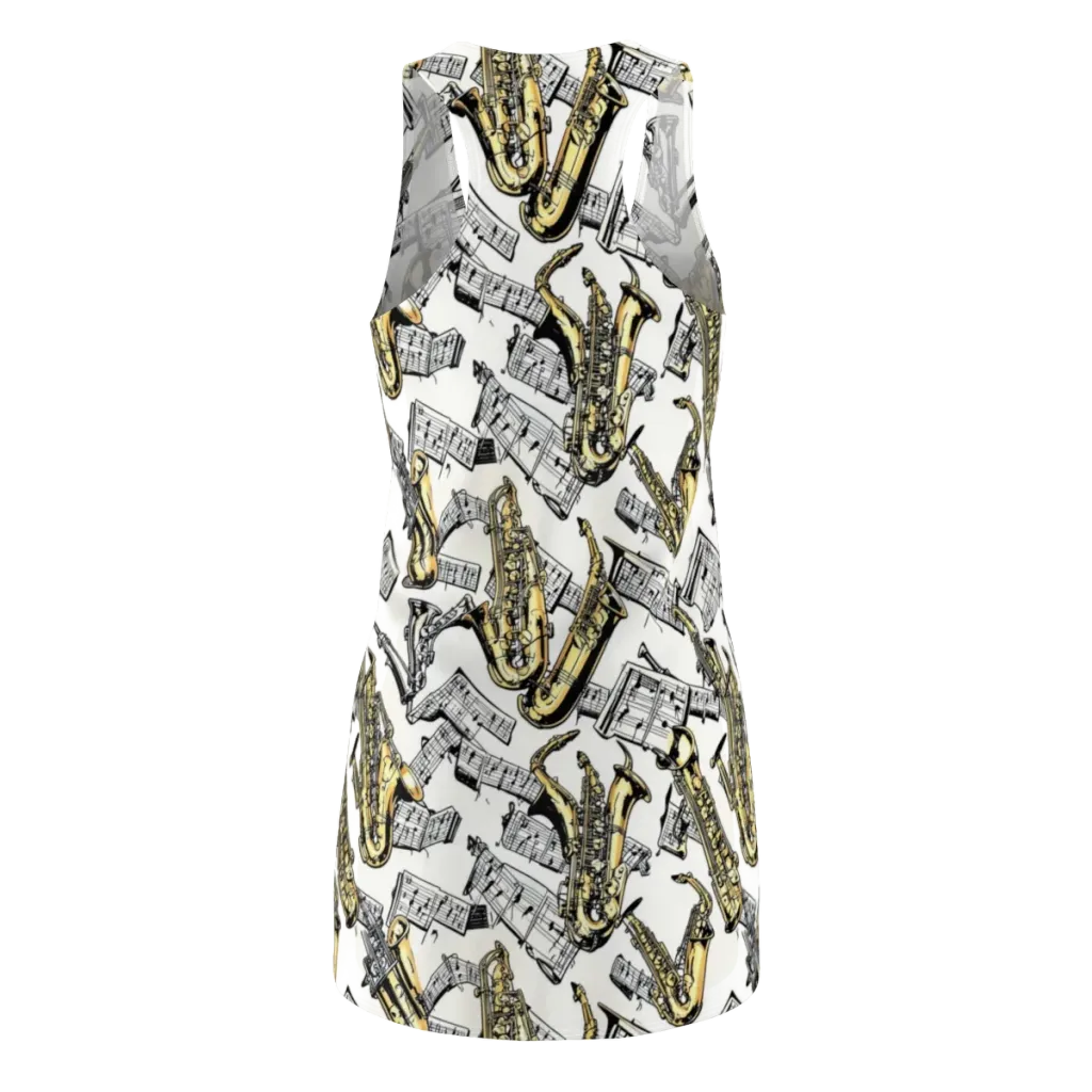 Brass And Cadence on Racerback Dress — Back