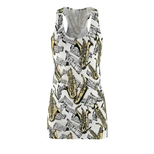 Brass And Cadence on a Racerback Dress