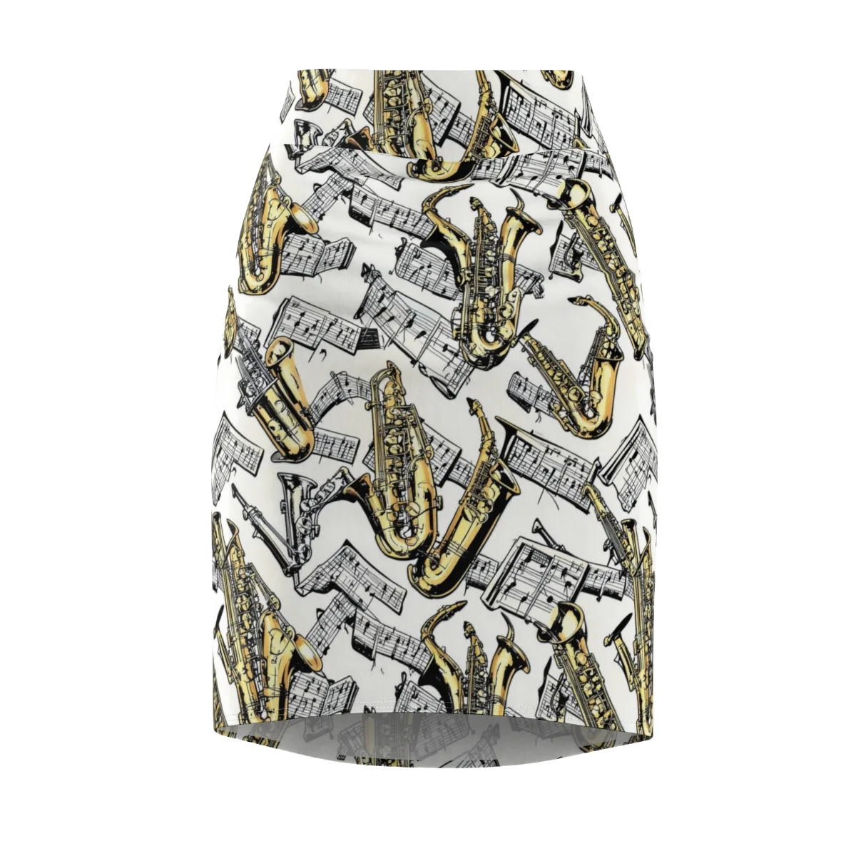 Brass And Cadence on Pencil Skirt — Front