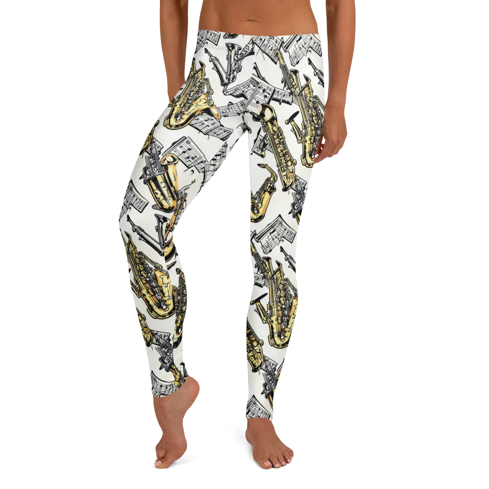 Brass And Cadence on Leggings — Front