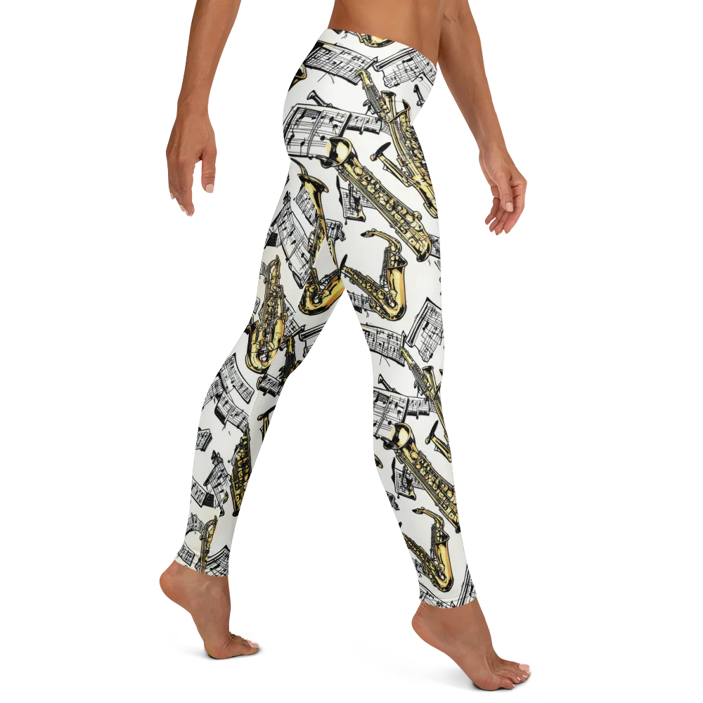Brass And Cadence on Leggings — Right