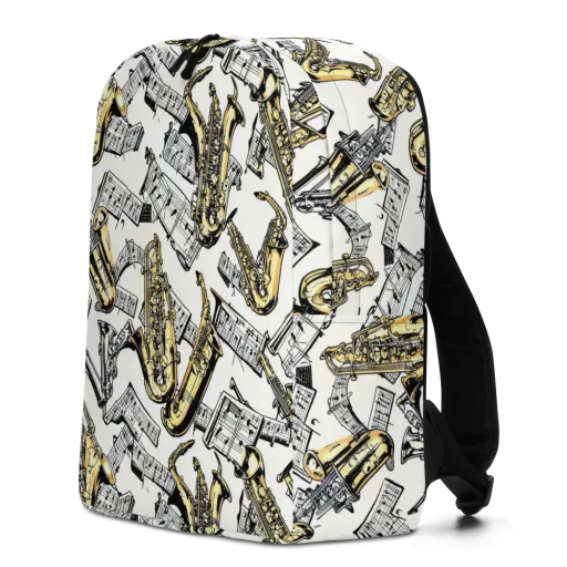Brass And Cadence on a Minimalist Backpack