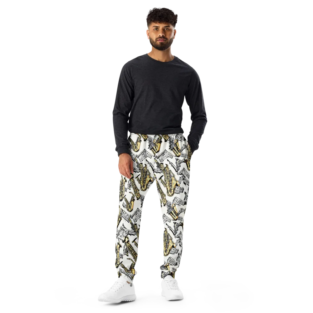 Brass And Cadence on Men's Joggers — Front